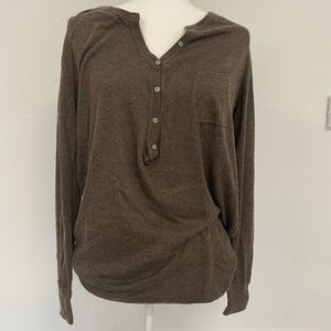 Vince cashmere brown light cardigan sweater